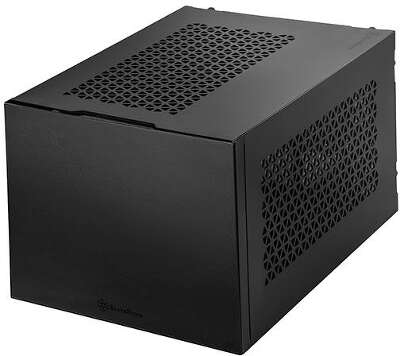 Корпус SilverStone SUGO 15, черный, Mini-ITX, Без БП (SST-SG15B)
