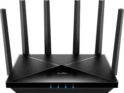 Роутер беспроводной Cudy WR6500 BE6500 10/100/1000BASE-T черный