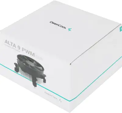 Устройство охлаждения(кулер) Deepcool Alta 9 PWM Soc-1700/1851 черный 4-pin 18-33dB Al 65W 208gr Ret (DP-ICAP-AT9-17)