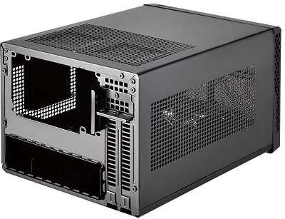 Корпус SilverStone SG13, черный, Mini-ITX, Без БП (SST-SG13B)