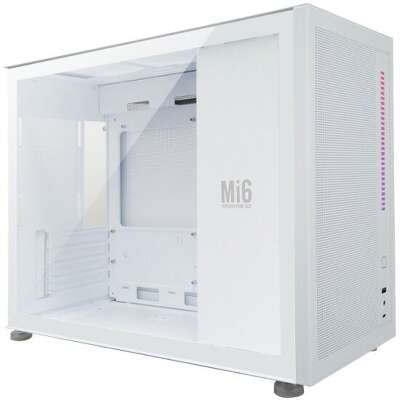 Корпус 1STPLAYER MIKU Mi6, белый, mATX (Mi6-WH)