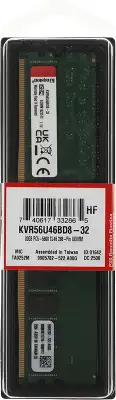 Модуль памяти Kingston 32GB U-DIMM DDR5, 5600МГц