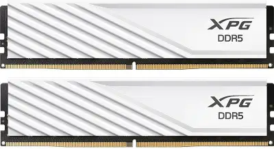 Память DDR5 2x16GB 6400MHz A-Data AX5U6400C3216G-DTLABWH XPG Lancer Blade RTL Gaming PC5-51200 CL32 DIMM ECC 288-pin 1.4В kit dual rank с радиатором Ret