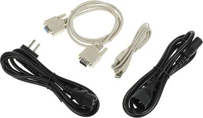 PowerCom Macan MAC-1000 ИБП {On-Line, 1000VA / 1000W, Tower, 4 xC13, LCD, Serial+USB, SNMPslot, подкл. доп. батарей} (1034861)