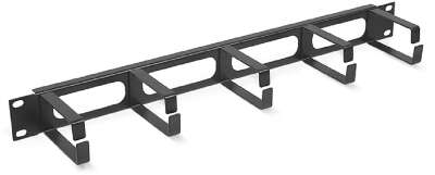 Cabeus JB08-1U-BK Кабельный органайзер горизонтальный 19