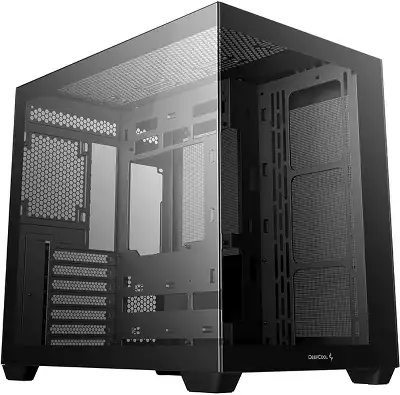 Корпус Mid Tower Deepcool CG530 Black (ATX, без БП, 2*USB3.0 Type-A+USB2.0 Type-A) (R-CG530-BKNDA0-G-1)