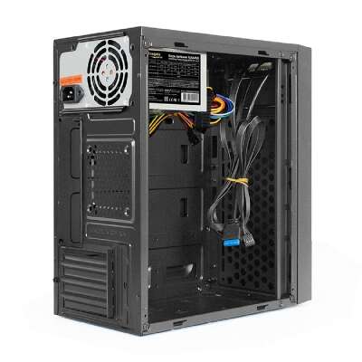 Exegate EX292355RUS Корпус Minitower ExeGate BAA-113U-AAA450 (mATX, БП AAA450 с вент. 8см, 2*USB+1*USB3.0, аудио, черный)