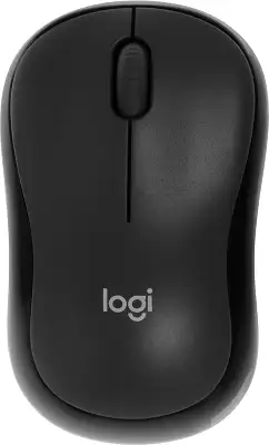 Мышь Logitech Silent M220 темно-серый/черный оптическая 1000dpi silent беспров. USB 2but (910-004895)