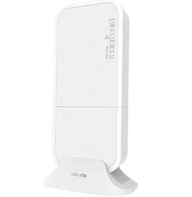 MikroTik RBwAPR-2nD Точка доступа wAP R, 2.4 ГГц, 300 Мбит/с, PoE, 1x100 Мбит/с, 1х2 dBi вн.антенна