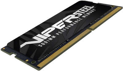 Модуль памяти DDR4 SODIMM 16Gb DDR2666 Patriot Memory Viper Steel (PVS416G266C8S)