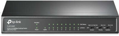 Коммутатор TP-LINK TL-SF1009P, 9*10/100
