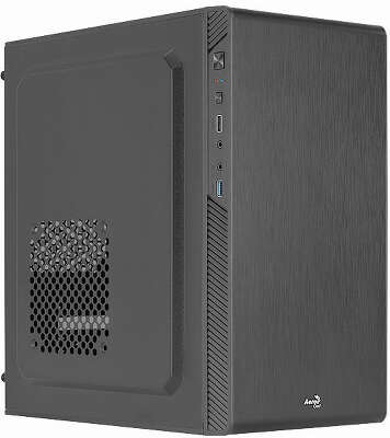Корпус AeroCool CS-106-S-BK-v1, черный, mATX, Без БП (ACCS-PC13014.11)