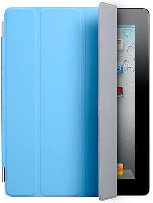 Полиуретановый чехол Apple Smart Cover для iPad 2/3/4, Blue [MD310]