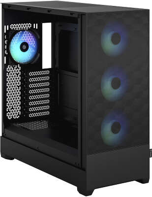 Корпус Fractal Design Pop XL Air RGB Black TG Clear Tint, черный, EATX, Без БП (FD-C-POR1X-06)