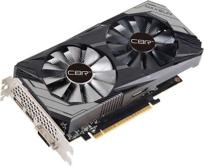 Видеокарта CBR NVIDIA nVidia GeForce GTX 1650 Terminator T1 4Gb DDR5 PCI-E DVI, HDMI, DP