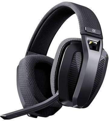 Гарнитура игровая беспроводная DEFENDER Orion черный (микрофон, Bluetooth/2.4G, Type-C) (64690)