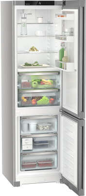 Холодильники LIEBHERR/ Plus, BioFresh Fruit & Vegetable-Safe 2 контейнера, МК NoFrost, 3 контейнера МК, в. 201,5 см, ш. 60 см, г. 67.5 см, класс ЭЭ A++, внутренние ручки, покрытие SteelFinish