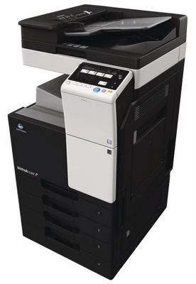 Лазерное многофункциональное устройство Konica Minolta bizhub 287 (МФУ, A3, 28 стр./мин, без крышки и ADF, без тумбы, без картриджей, без кабеля питания, запуск только инженером платно)