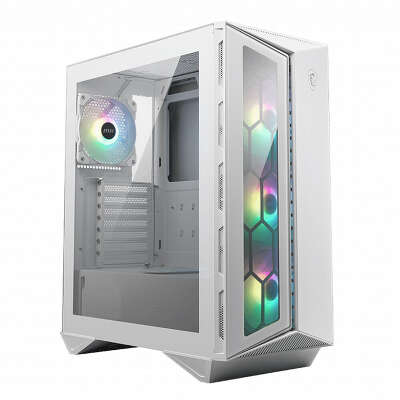 Корпус MSI MPG GUNGNIR 110R, белый, ATX, Без БП (306-7G10W21-W57)