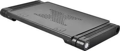 Стол для ноутбука Cactus CS-LS-T8-C черный 26x38см