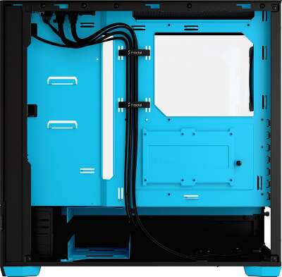 Корпус Fractal Design Pop Air RGB Cyan, черный/голубой, ATX, Без БП (FD-C-POR1A-02)