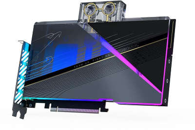 Видеокарта GIGABYTE NVIDIA nVidia GeForce RTX 4080 AORUS XTREME WATERFORCE WB 16Gb DDR6X PCI-E HDMI, 3DP