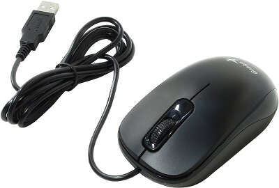 Мышь Genius DX-110, USB (чёрная, оптическая 1000dpi)