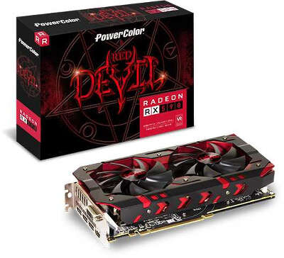 Видеокарта PowerColor AMD Radeon RX 590 Red Devil 8Gb DDR5 PCI-E DVI, HDMI, 3DP