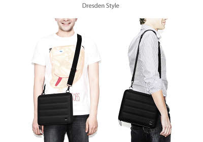 Сумка SGP Dresden Klaus9i Messenger Bag для iPad 2/iPad 3, черная [SGP07841]