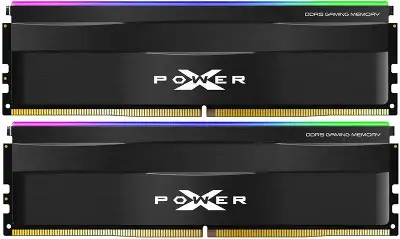 Память DDR5 32GB 5600MHz Silicon Power SP032GXLWU560FSF Xpower Zenith RGB RTL Gaming PC5-44800 CL40 DIMM ECC 288-pin 1.25В kit single rank с радиатором Ret