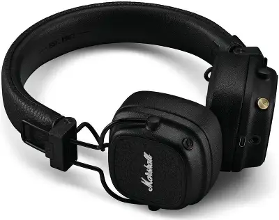 Гарнитура накладные Marshall Major V черный беспроводные bluetooth оголовье (MAJOR V BLACK)