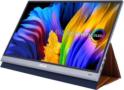Монитор 16" ASUS ZenScreen MQ16AH OLED FHD Mini HDMI, USB Type-C серебристый