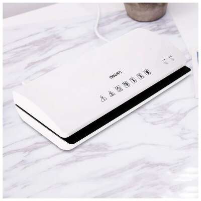 Ламинатор Deli Film width: A4Laminate speed: 250mm/min Film range: 70-125mic Thickness: about 3min