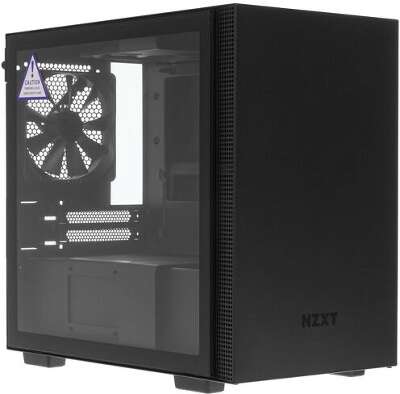 Корпус NZXT H210 Black, черный, mini-ITX, Без БП (CA-H210B-B1)