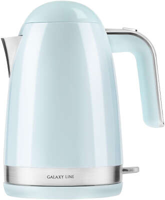 Чайник электрический Galaxy Line GL 0332 1.7л. 2200Вт голубой (корпус: нержавеющая сталь/пластик)