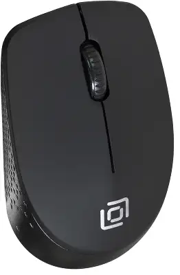 Мышь Оклик 486MW черный оптическая 1600dpi беспров. USB для ноутбука 3but (1196555)