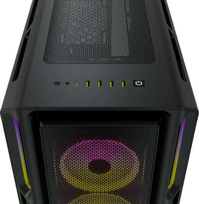 Корпус Corsair iCUE 5000T, черный, ATX, Без БП (CC-9011230-WW)