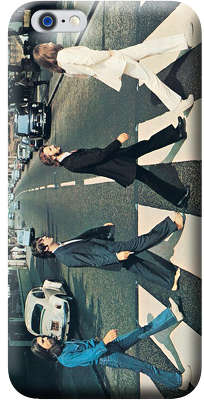 Чехол для iPhone 6/6S Benjamins Beatles Abbey Road [B6ZEBRA]