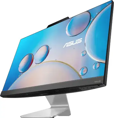 Моноблок Asus F3402WFA-BPC0050 23.8" Full HD Ryzen 3 7320U (2.4) 8Gb SSD512Gb RGr CR без ОС GbitEth WiFi BT 90W клавиатура мышь Cam черный 1920x1080