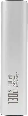 Мобильный аккумулятор Romoss PPU10 10000mAh QC/PD 130W 5A USB-A/USB-C серебристый/черный (1746858)