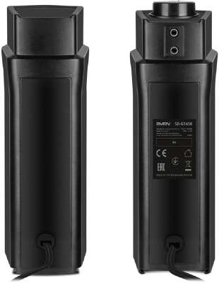Саундбар мини SVEN SB-G1450, черный (10 Вт, питание USB, Bluetooth, подсветка)