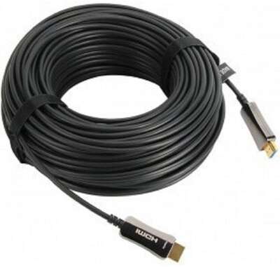 VCOM D3742A-30M Активный оптический кабель HDMI 19M/M,ver. 2.0, 4K@60 Hz 30m VCOM <D3742A-30M> [04895182204560]