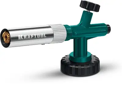 Паяльная горелка Kraftool KG-1000 газов. 1400Вт макс.t=1450 (55514)