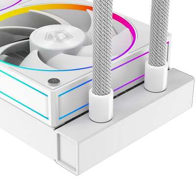 Вентилятор ID-Cooling SL240 WHITE /LCD SCREEN /300W /all Intel /all AMD