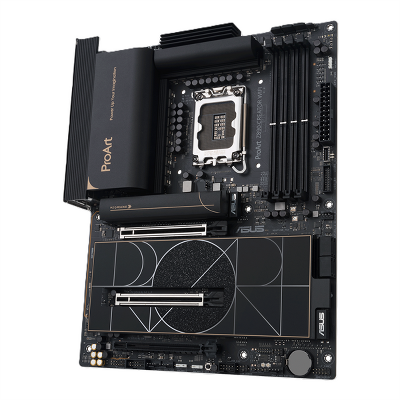 Материнская плата ASUS PROART Z890-CREATOR WIFI, LGA1851, Z890, 4*DDR5, 4*SATA, 5*M.2, 6*USB 3.2, 1*USB 2.0, Type-C, 3*PCIx16, DP+HDMI, ATX; 90MB1JD0-M0EAY0