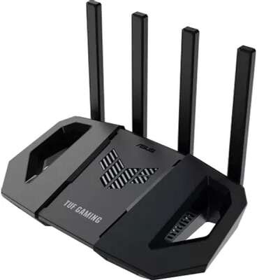 Роутер беспроводной ASUS TUF-BE3600 100/1000/2500BASE-T,  Wi-Fi 7 (802.11be), 802.11 a/b/g/n/ac/ax/be,  2.4 ГГц/5 ГГц  черный