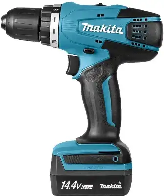 Дрель-шуруповерт Makita DF347DWE аккум. патрон:быстрозажимной (кейс в комплекте)