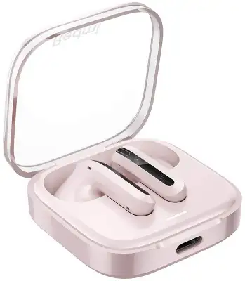 Наушники беспроводные Xiaomi Redmi Buds 6 Active, Transparent powder (BHR8395GL)