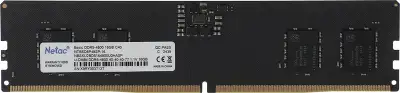 Память DDR5 16GB 4800MHz Netac NTBSD5P48SP-16 Basic RTL Gaming PC5-38400 CL40 DIMM 288-pin 1.1В Intel single rank Ret