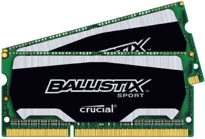 Набор памяти SO-DIMM DDR-III DIMM 2х4096Mb DDR1600 Crucial Ballistix Sport CL9 [BLS2C4G3N169ES4CEU]